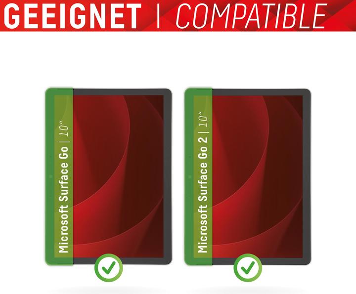 Actual product image Displex Tablet glass, tablet protective glass (1 Piece, Microsoft Surface Go, Microsoft Surface Go 2, Microsoft Surface Go 3)