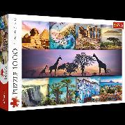 Immagine prodotto Trefl Puzzle 1000 - Collage - Africa (1000 pezzi)