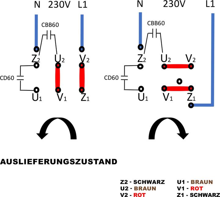 Produktbild Wiltec Elektromotor 1-phasig 2-pol 2,2kW 230V Elektro Motor Kupferwicklung