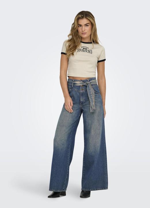 Produktbild Only ONLJOELLE Hohe Taille Weiter Beinschnitt Jeans Jeans mit weitem Bein (W26/L32)