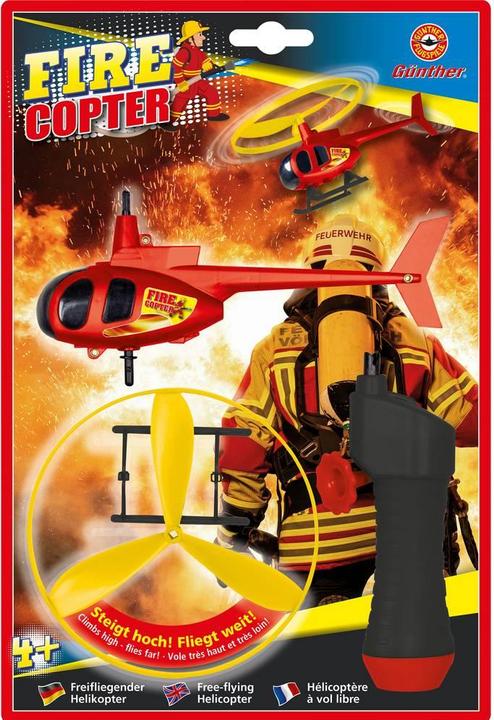 Produktbild Günther Flugspiele Helikopter Fire Copter