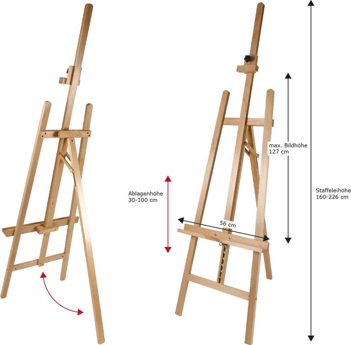 Actual product image Paintersisters COMO easel