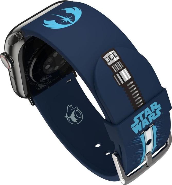Image du produit Moby Fox Bracelet Smartwatch Star Wars Darth Vader Lightsaber 22 mm (22 mm, Acier inoxydable, Silicone)