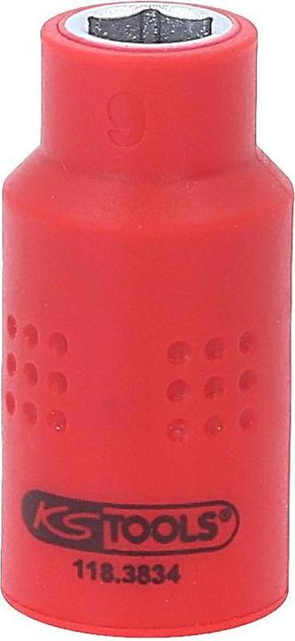 Produktbild KS Tools 3/8" Isolierte Stecknuss (9 mm)