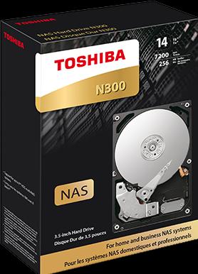 Actual product image Toshiba N300 (14 TB, 3.5", CMR)