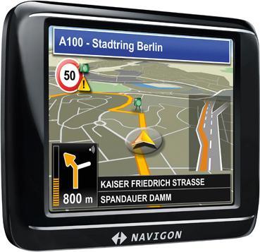 Actual product image Navigon 20 Plus, TMC, Central European maps