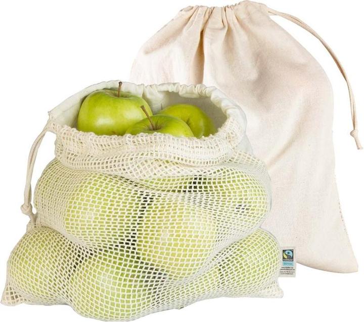 Actual product image Memo Paris Organic cotton fruit & vegetable bags - 2 pieces - Memo