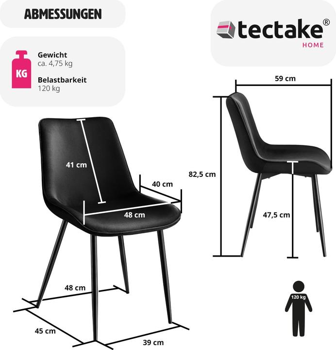 Actual product image tectake Monroe