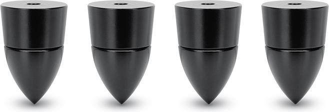 Produktbild Dynavox SubWatt Geräte und Boxenfüsse 4er Set Schwarz (Audiogerät Bildschirm-Schutzfolie)