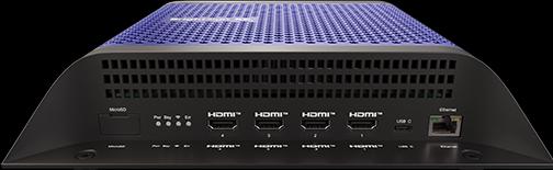 Immagine prodotto BrightSign XC4055 Digital Signage Media Player (lettore 8K, 4 uscite HDMI, Elite HTML, grafica 3D, Web)