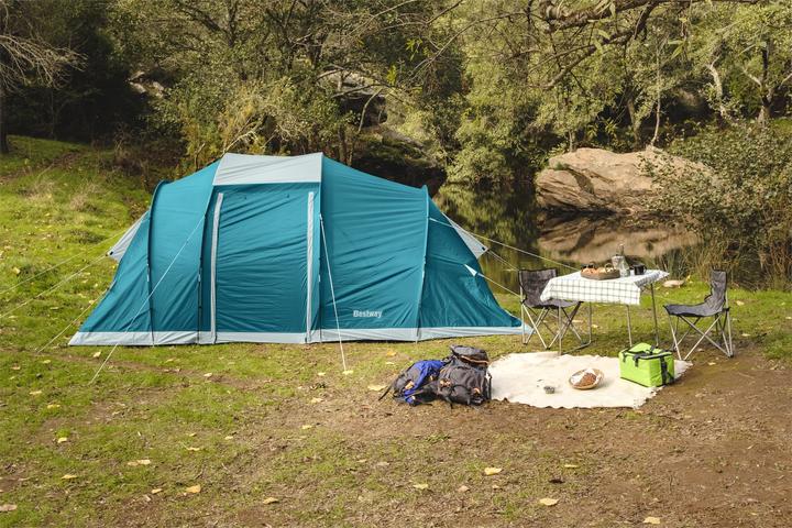 Image du produit Bestway Tente 6 places Family Ground 6 490 x 280 x 200 cm (14.55 kg, 6 personnes)