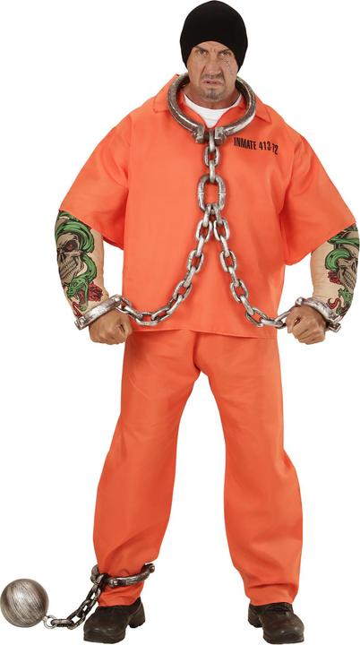Actual product image Widmann Costume Tattooed Prisoner (XL)