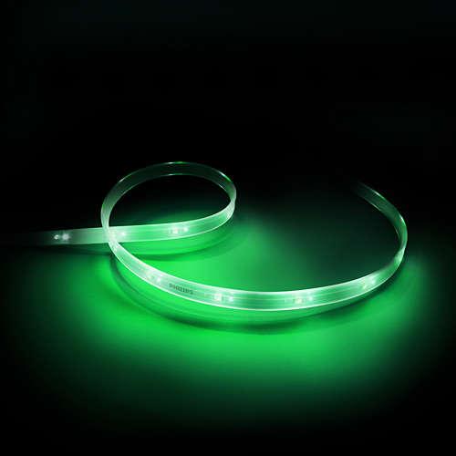 Image du produit Philips Hue Lightstrip Plus (RGBW, 200 cm, Intérieur)