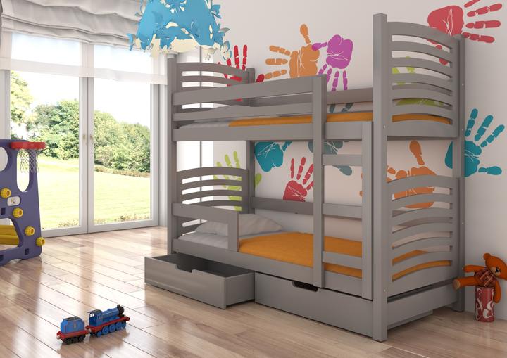 Produktbild ADRK Furniture Doppelstockbett mit OSUNA-Matratzen