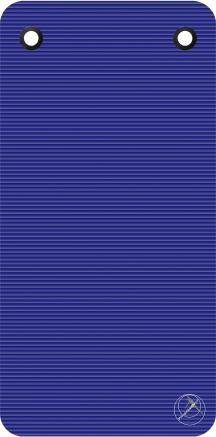 Kübler Sport Gymnastikmatte PROFI GYM, Blau, 120 x 60 x 1 cm, mit Ösen, 1,1 kg