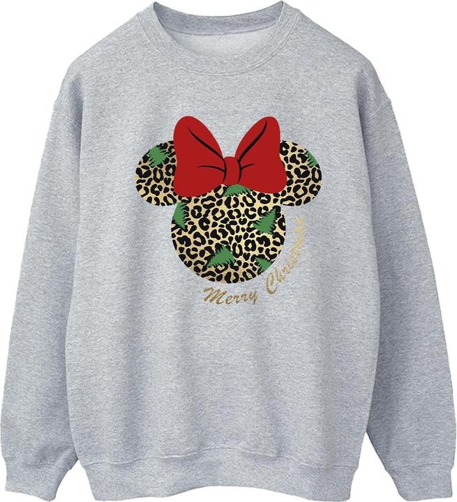 Image du produit Disney - Sweat MINNIE MOUSE LEOPARD CHRISTMAS - Femme (L)