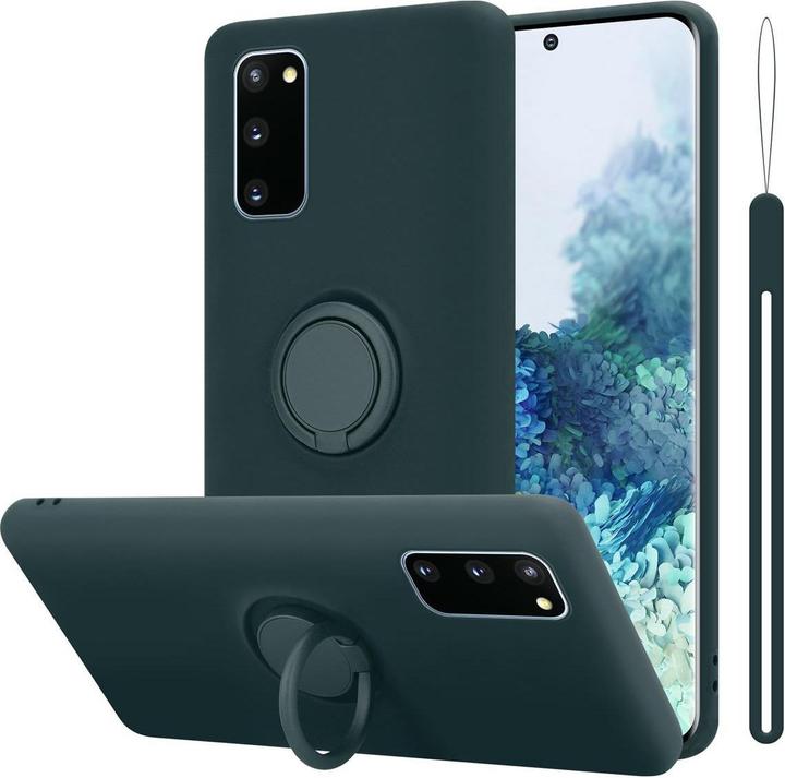 Produktbild Cadorabo TPU Liquid Ring Silicone Case Hülle (Samsung Galaxy S20 FE)