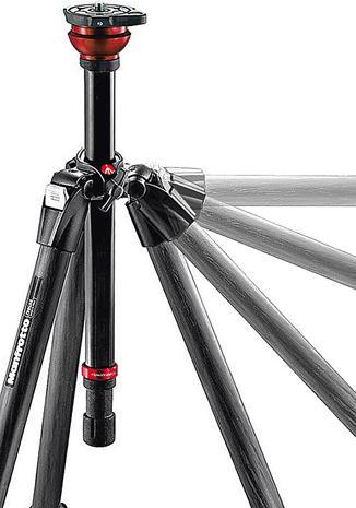 Immagine prodotto Manfrotto 755CX3 Treppiede video in carbonio 3 Sec (Carbonio)