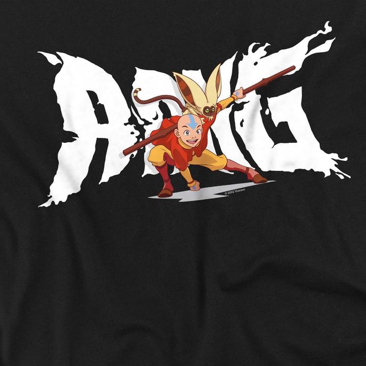 Immagine prodotto Avatar: The Last Airbender Maglietta Aang e Momo Uomo (4XL)