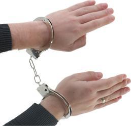 Actual product image Metal handcuffs