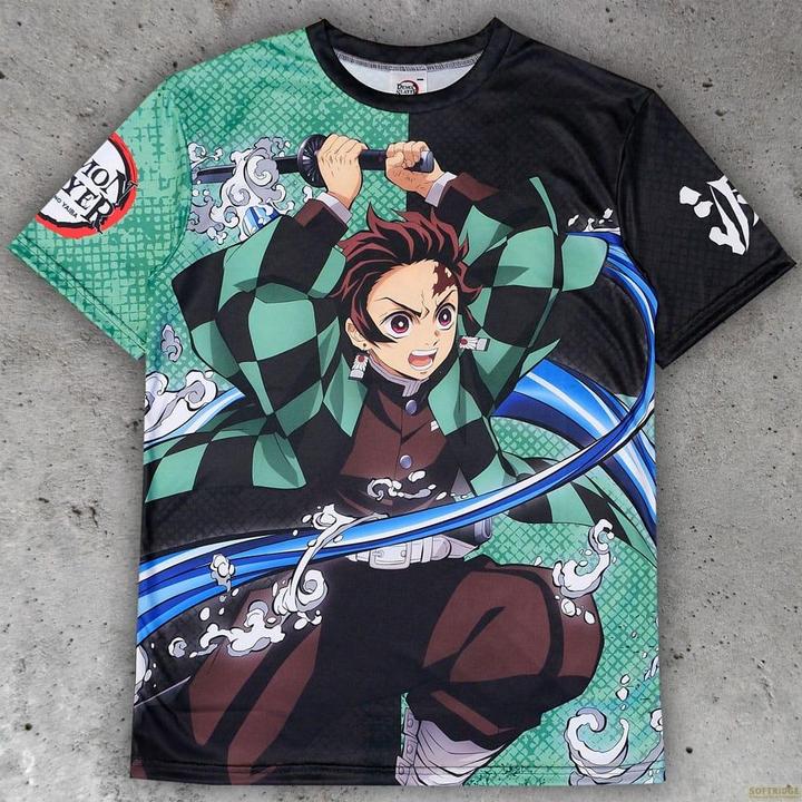 POPbuddies Demon Slayer: Kimetsu no Yaiba T-Shirt Tanjiro Kamado Grösse L (L)