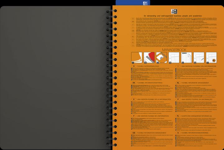 Produktbild Oxford International Managerbook (A4+, Blanko, Harter Einband)