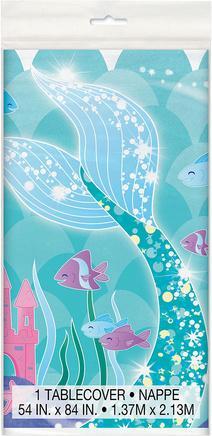 Actual product image Unique Siren Birthday Tablecloth (137 x 213 cm)