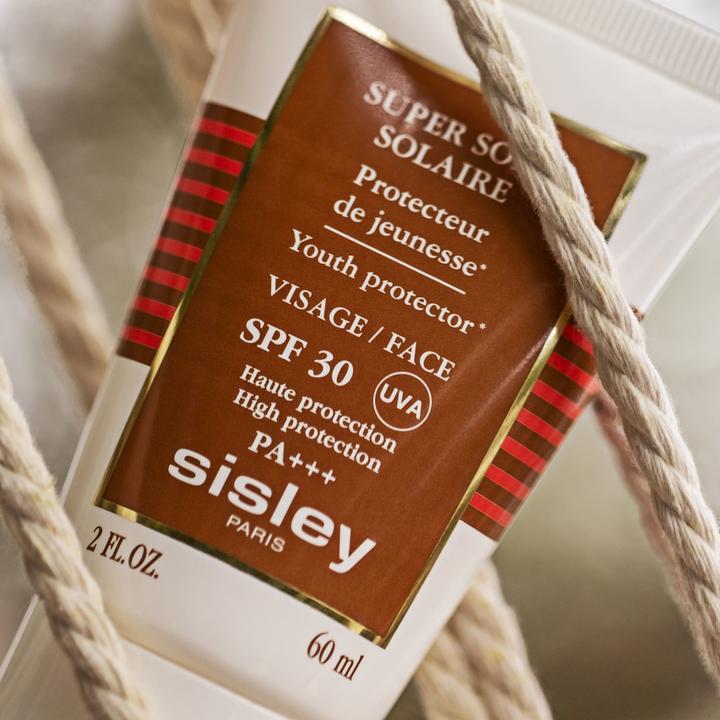 Actual product image Sisley Super Soin Solaire Visage SPF 30 (Sun cream face, SPF 30, 60 ml, 60 g)