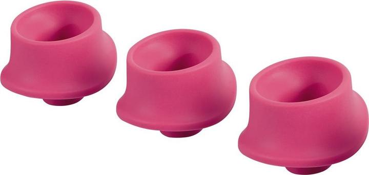 Actual product image Womanizer Heads 3s Raspberry