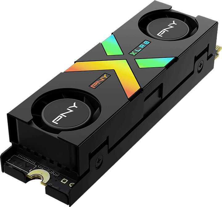 Immagine prodotto PNY CS3150 XLR8 Gaming Epic-X 1TB SSD M.2 GEN5 NVMe RGB Heatsink (1000 GB, M.2 2280)