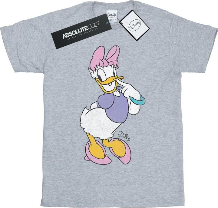 Actual product image Disney Girls Classic Daisy Duck Cotton T-Shirt (152, 158)