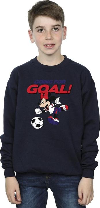 Produktbild Disney Minnie Mouse Going For Goal Sweatshirt Jungen (140, 146)