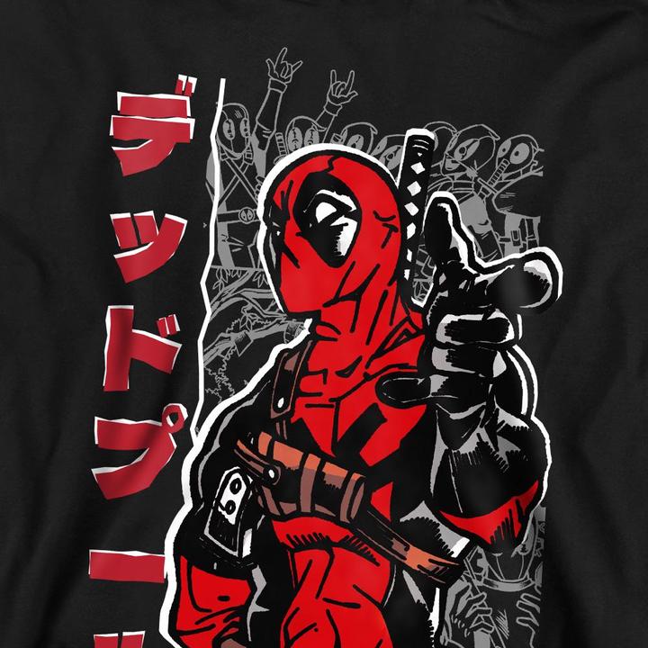 Immagine prodotto Deadpool Felpa Giapponese Adulto Unisex (S)