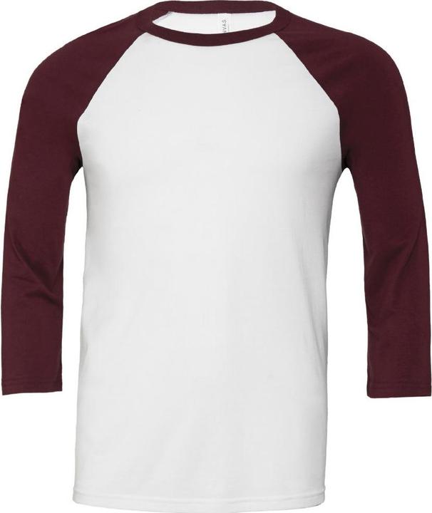Produktbild Bella Canvas Canvas Baseball TShirt 34Ärmel (L)