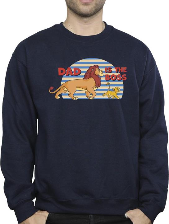 Actual product image Disney Mens The Lion King Dad Boss Sweatshirt (M)