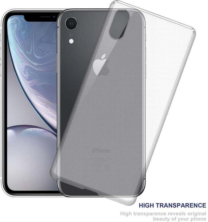 Actual product image Cadorabo TPU Ultra Slim AIR Cover (Apple iPhone XR)