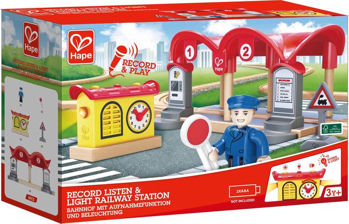 Actual product image Hape Station with light and recording function