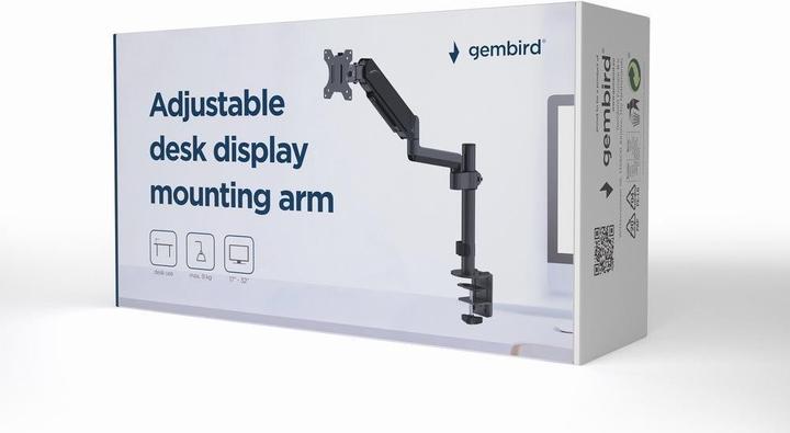 Actual product image Gembird N--GEMBIRD MA-DA1P-01 Adjustable desk (Table, 32.01")