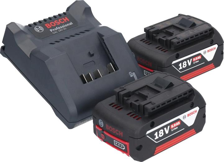 Actual product image Bosch Professional Bosch GLI 18V-800 Professional cordless lamp 18 V 800 lm + 2x rechargeable battery 5.0 Ah + charger (800 lm)