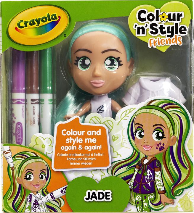 Immagine prodotto Crayola Bambole di colore e stile ass
