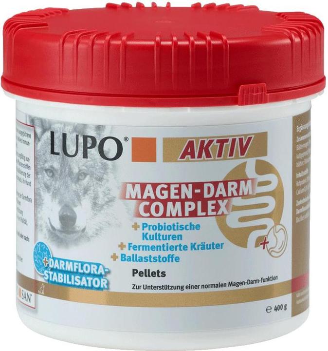 Luposan Dog Food Supplement Active Gastrointestinal Complex, 400g (Adult, 1 pcs., 484 g)