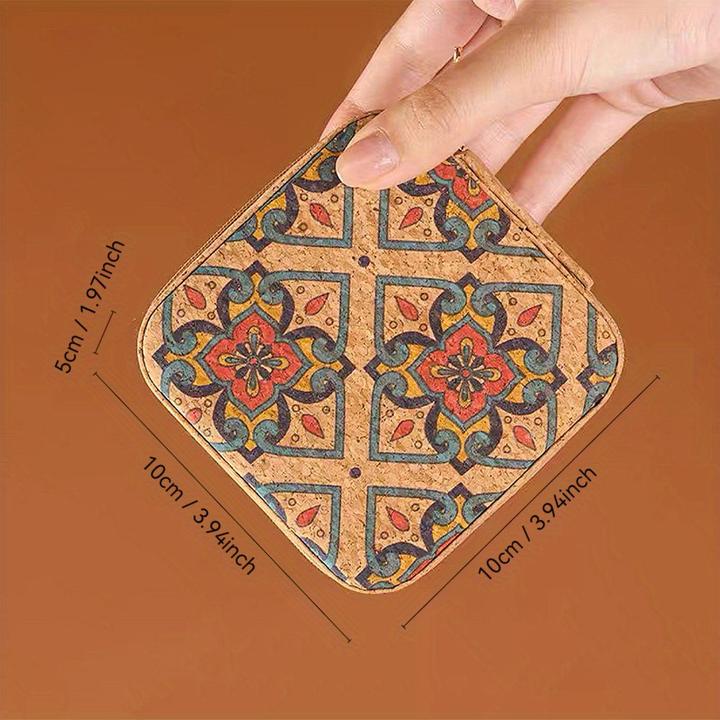 Produktbild Only-Bags.Store Coffret à bijoux 4 pièces en similicuir bohème chic et artisanal - Organiseur de voyage portable