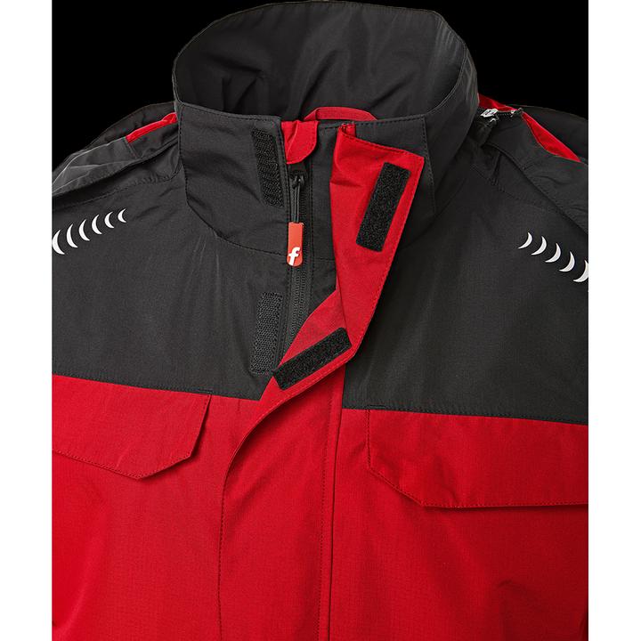 Immagine prodotto Magni Giacca da pioggia Plus rosso/nero taglia XL Fortis Elements (XL)