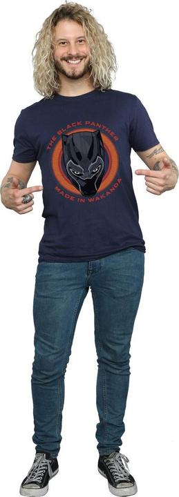Immagine prodotto Maglietta Uomo Black Panther Made in Wakanda Rosso (3XL)