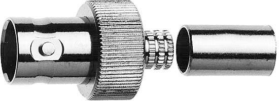 Actual product image Telegärtner BNC cable socket (Antenna cable)
