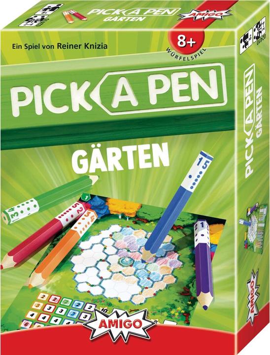Amigo Pick a Pen : Jardins Roll + Write 2-4 joueurs 8+ (Allemand)