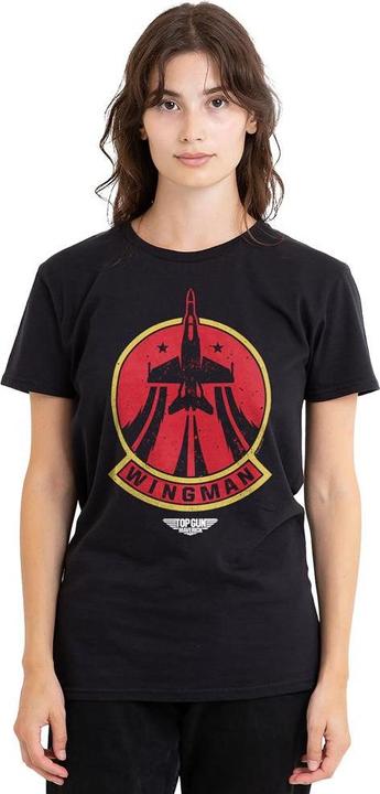Actual product image Top Gun Unisex Adult Wingman Logo T-Shirt (XXL)