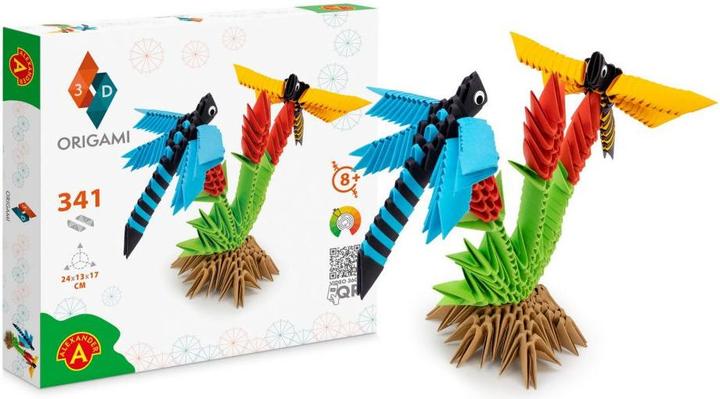 Produktbild Selecta Spielzeug ORIGAMI 3D - Libellen, 341-tlg. (341 Teile)