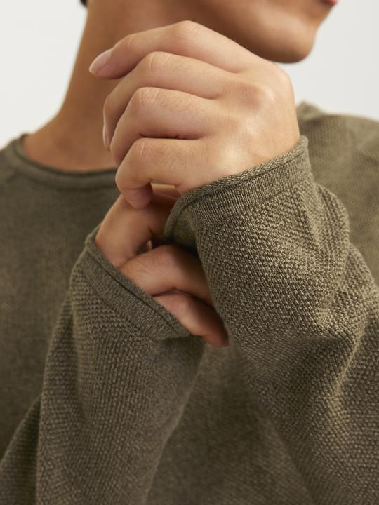 Immagine prodotto Jack & Jones Pullover a maglia liscia Pullover a maglia con collo rotondo (M)