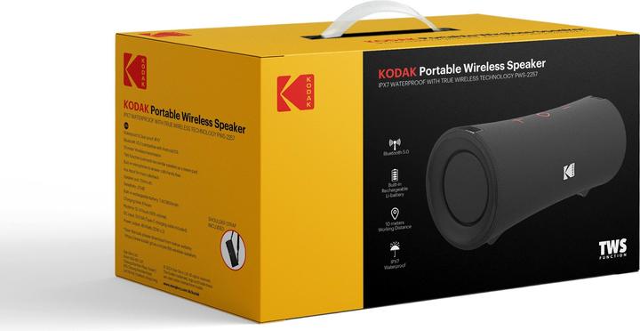 Actual product image Kodak PWS-2257 Stereo Bluetooth speaker 40 watts (14 h)